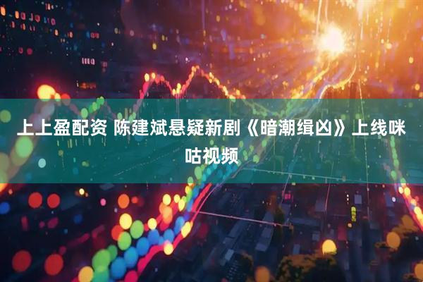 上上盈配资 陈建斌悬疑新剧《暗潮缉凶》上线咪咕视频