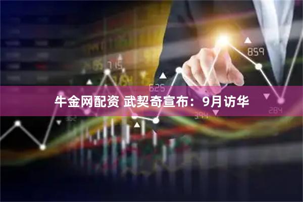 牛金网配资 武契奇宣布：9月访华