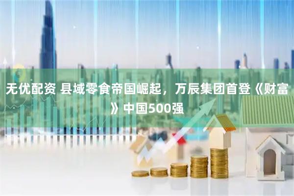无优配资 县域零食帝国崛起，万辰集团首登《财富》中国500强