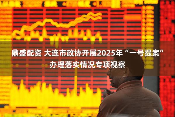 鼎盛配资 大连市政协开展2025年“一号提案”办理落实情况专项视察